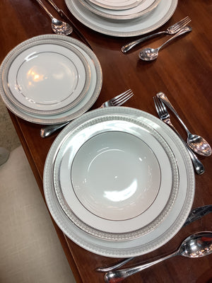 Mikasa Platinum Crown China Set