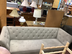 Long Low Taupe Sofa