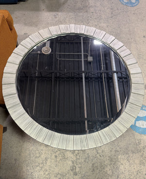 Coastal Farmhouse Round Wall Mirror