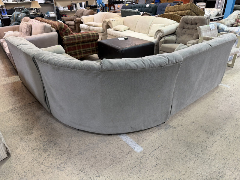 Modern Curved Sectional Sofa