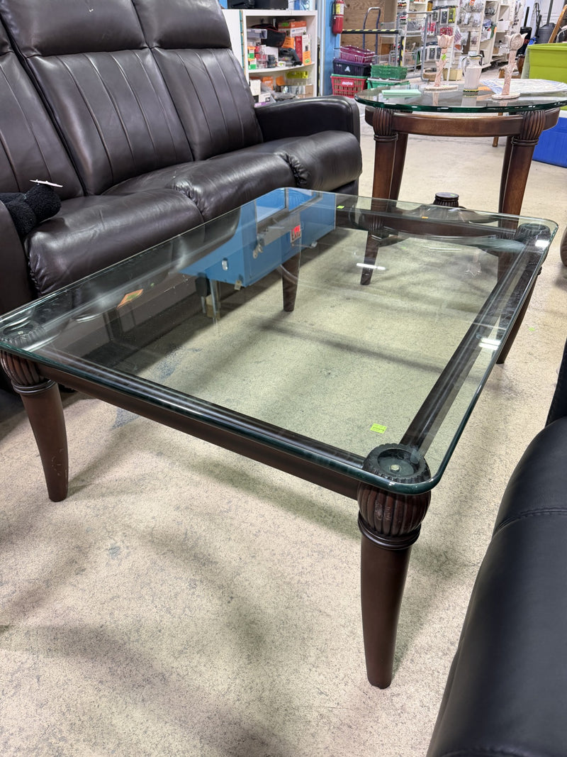 Rectangular Glass Coffee Table