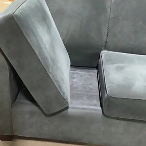Grey Blue Sofa