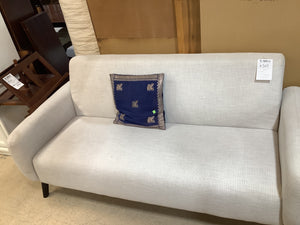 Beige Square Arms Couch