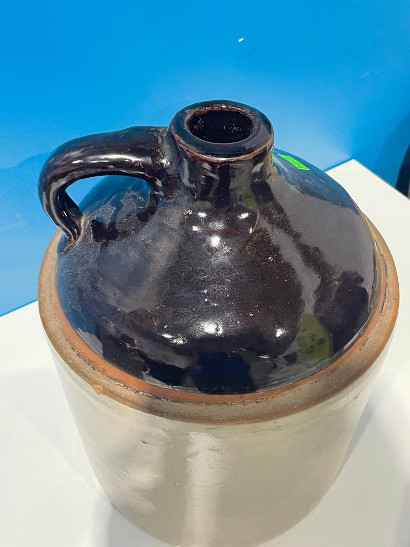 Vintage Two-toned Stoneware Jug