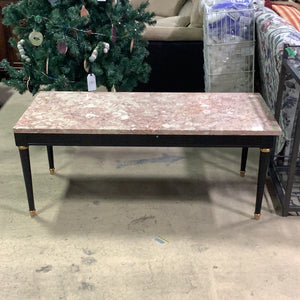 Pink Marble Coffee Table