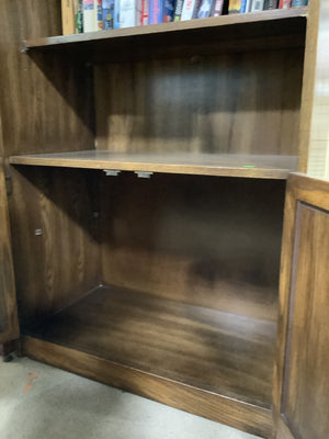 Modern Walnut Bookcase