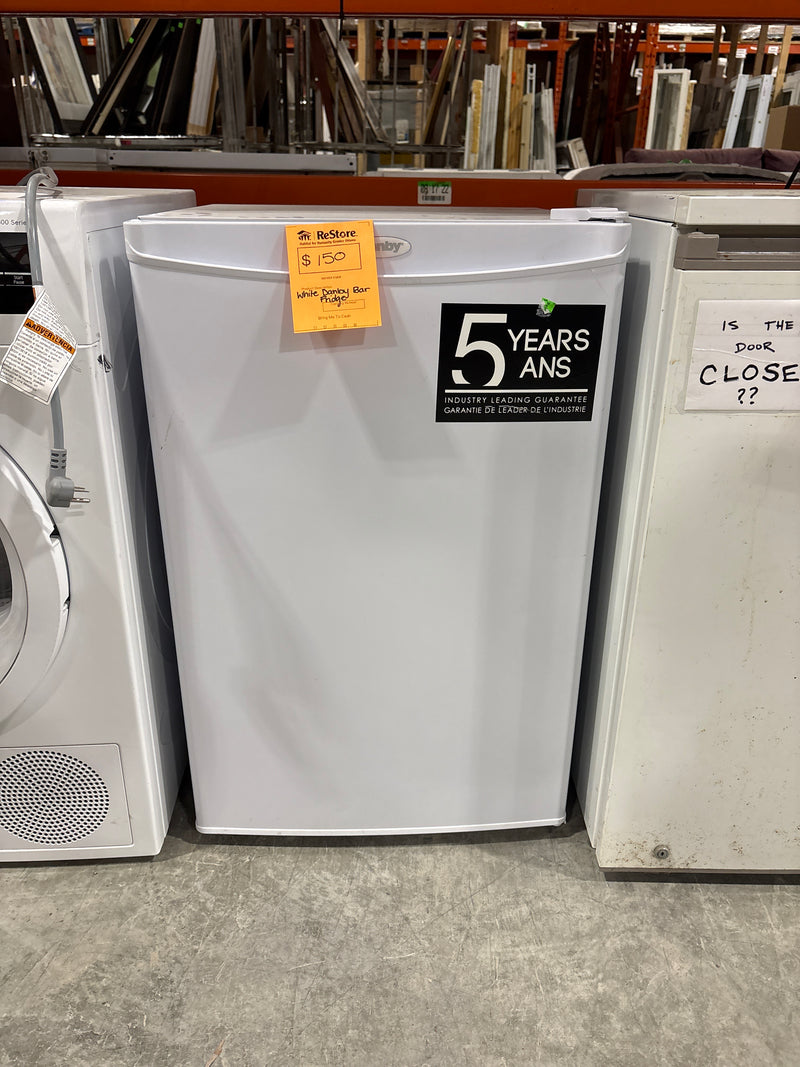 White Danby Bar Fridge