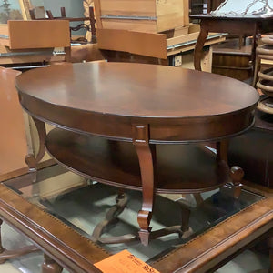 Smooth Oval Coffee Table