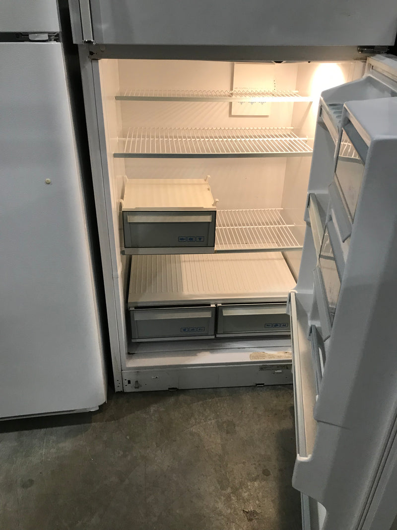 White Vintage Eaton Fridge