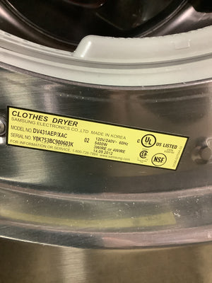 Samsung Steam Washer & Dryer