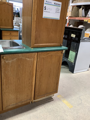Mid-Century Kitchen Cabinet Set