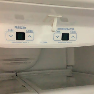 Plain White Kenmore Fridge
