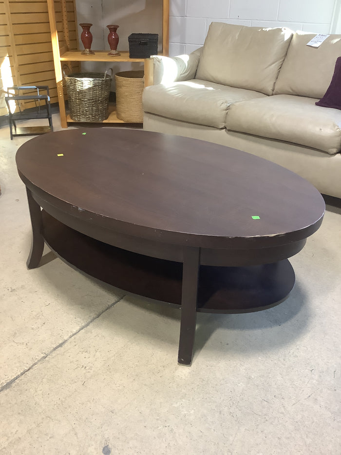 Oval Coffee Table