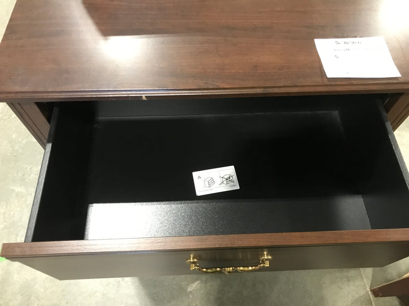 Short 3 Drawer Brown Dresser
