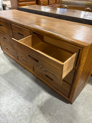 Long Oak Dresser