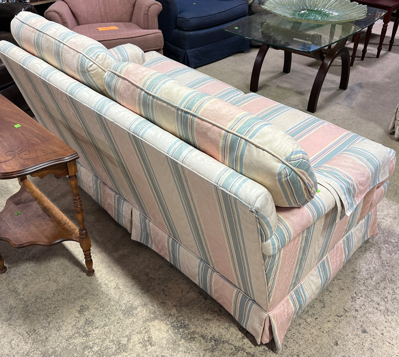 Vintage Pastel Country-Style Loveseat