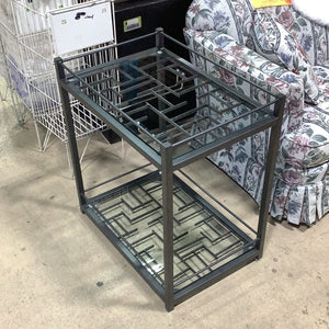Art Deco Glass Wine Table