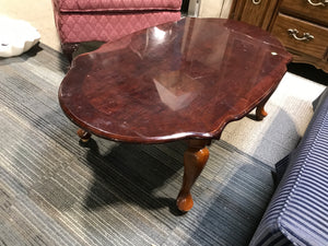 Dark Reddish Brown Coffee Table