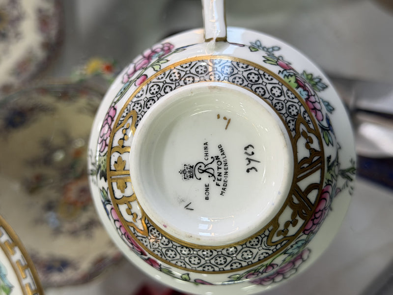 Fenton Bone China Floral Set