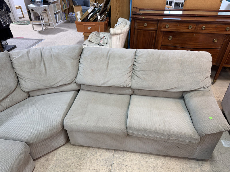 Modern Curved Sectional Sofa