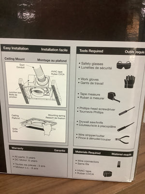 Panasonic Whisper Choice Vent Fan