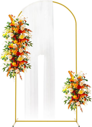 Putros Gold Metal Wedding Arch