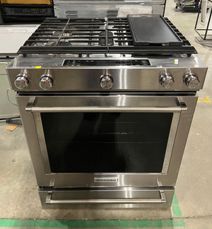 KitchenAid Slide-in Gas Range