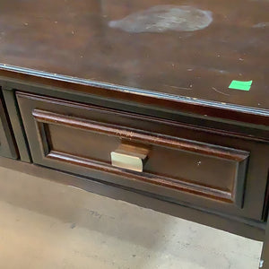 Sliding Drawer Coffee Table