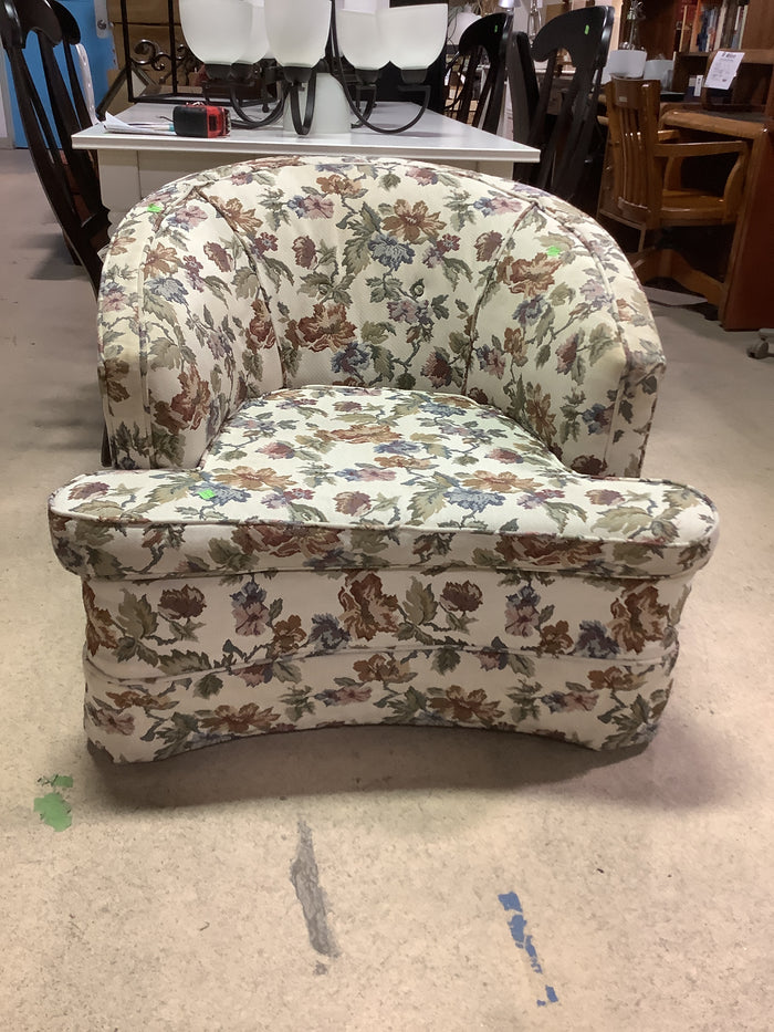 Floral Tub Chair