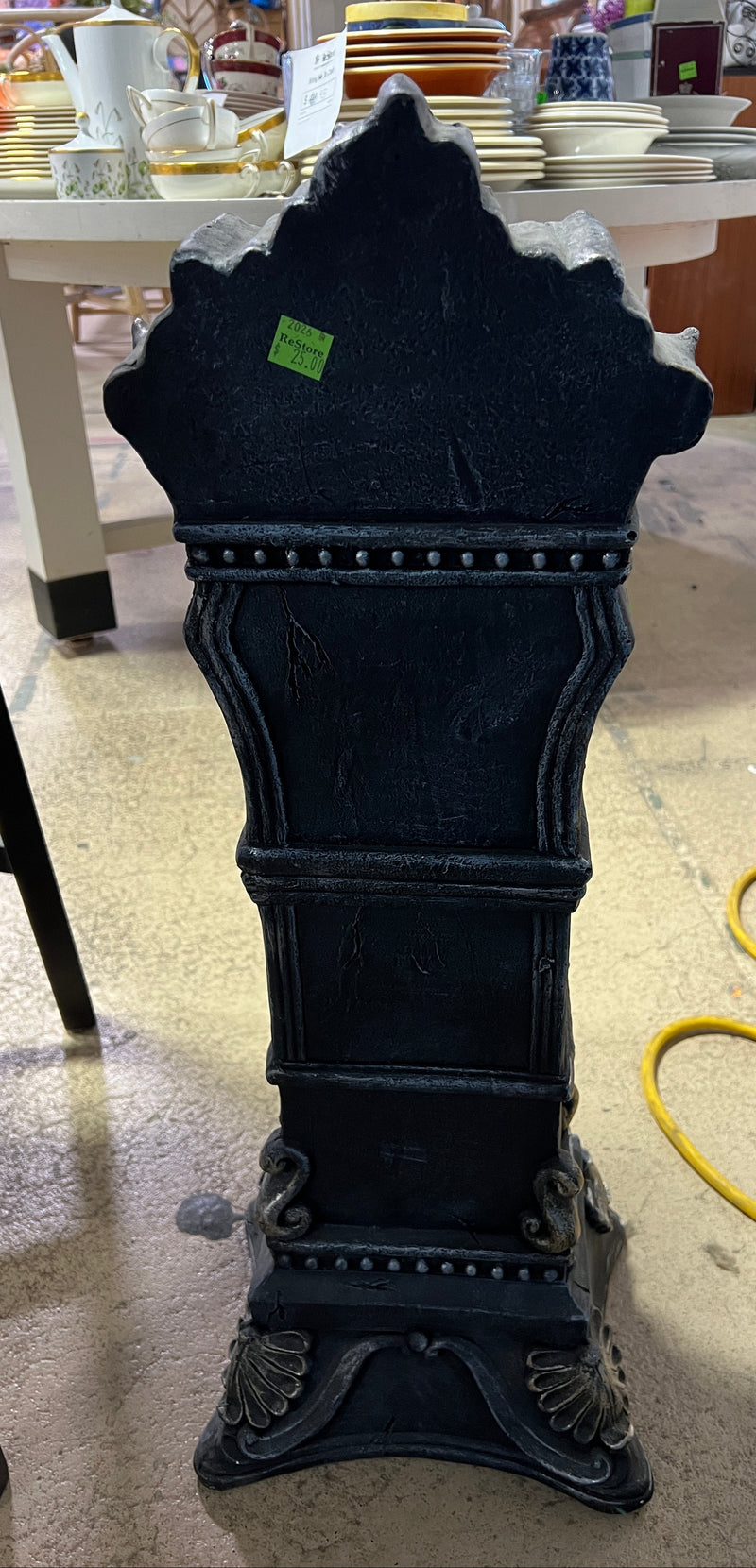 Southern Gothic Halloween Grandfather Clock Decoration