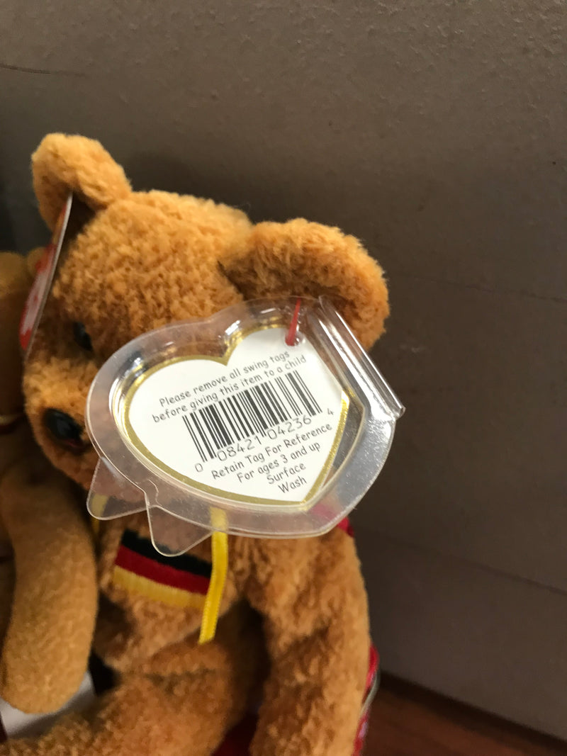 Ty Beanie Baby & The Germania Bear 1999