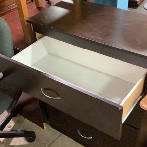 4 Drawer Black Dresser