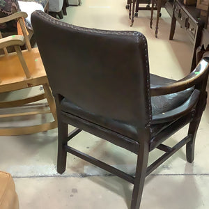 Dark Leather Chair