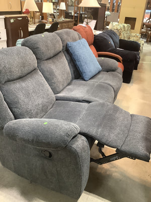 Grey Recliner Couch