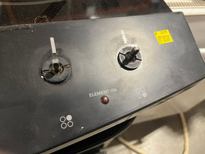 Glass-Top Electric Range – 4 Burner | Black