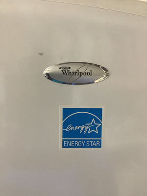 White Whirlpool Upright Freezer