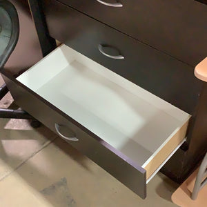 4 Drawer Black Dresser