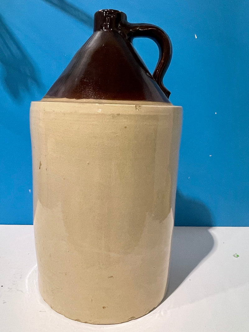 Vintage Two-toned Stoneware Jug