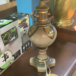 Painted Brass Lampshade