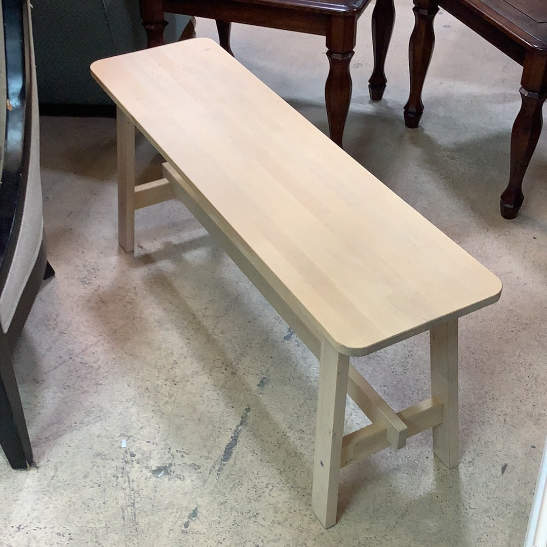 View of Minimalist Bench – Habitat for Humanity Greater Ottawa ReStore