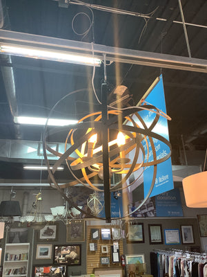 Armillary Chandelier