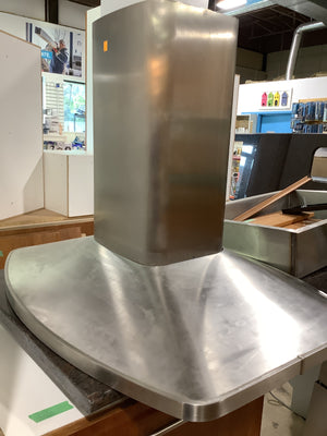 Silver Range Hood