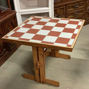 Checkered Tile Table