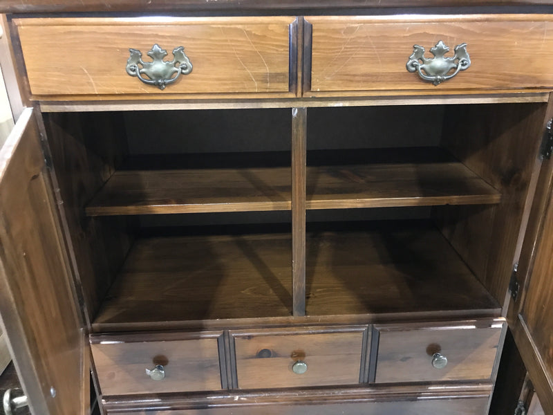 Tall Wooden Armoire