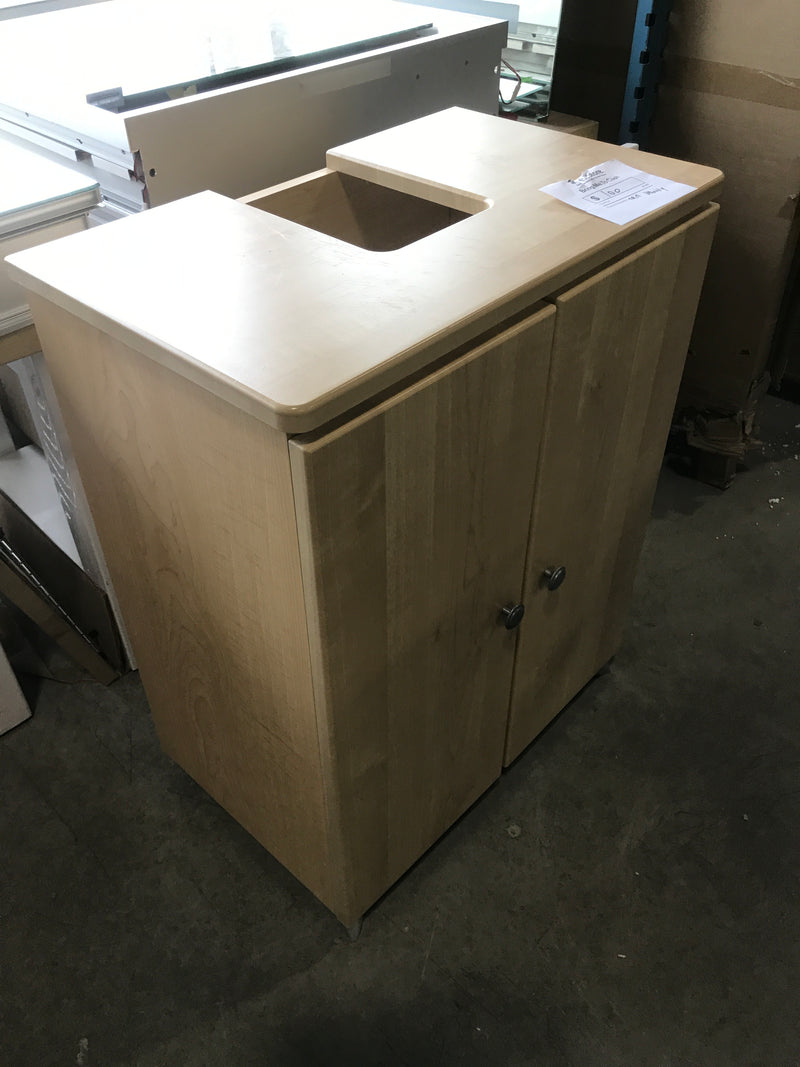Short Tanned Bathroom Vanity