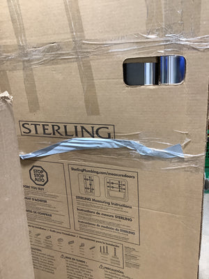 STERLING DELUXE SLIDING BATH DOOR