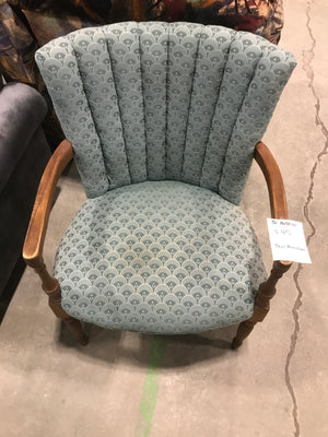 Teal Armchair
