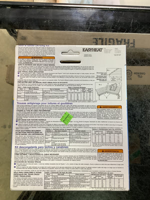 Roof & Gutter De-Icing Kit
