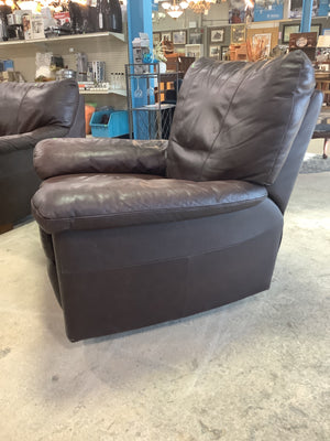 Modern Leather Swivel Chair