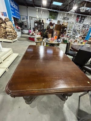 Antique Dining Table with Leaf